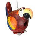 Songbird Essentials Red Parrot Gord-O Birdhouse SE3880029